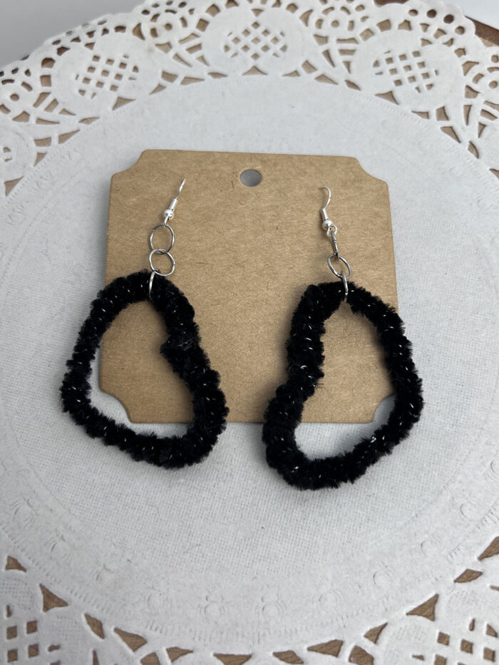 Boucles d'oreilles heart Soft, Coeur doux 3 couleurs