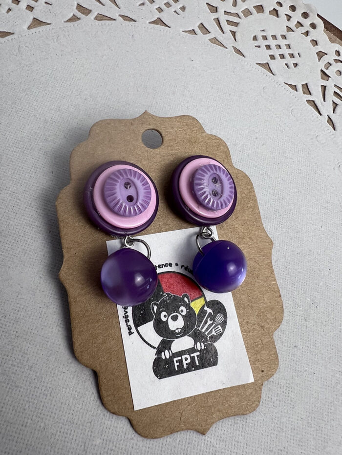 Cute Dark Violet Pearl, Perle violette