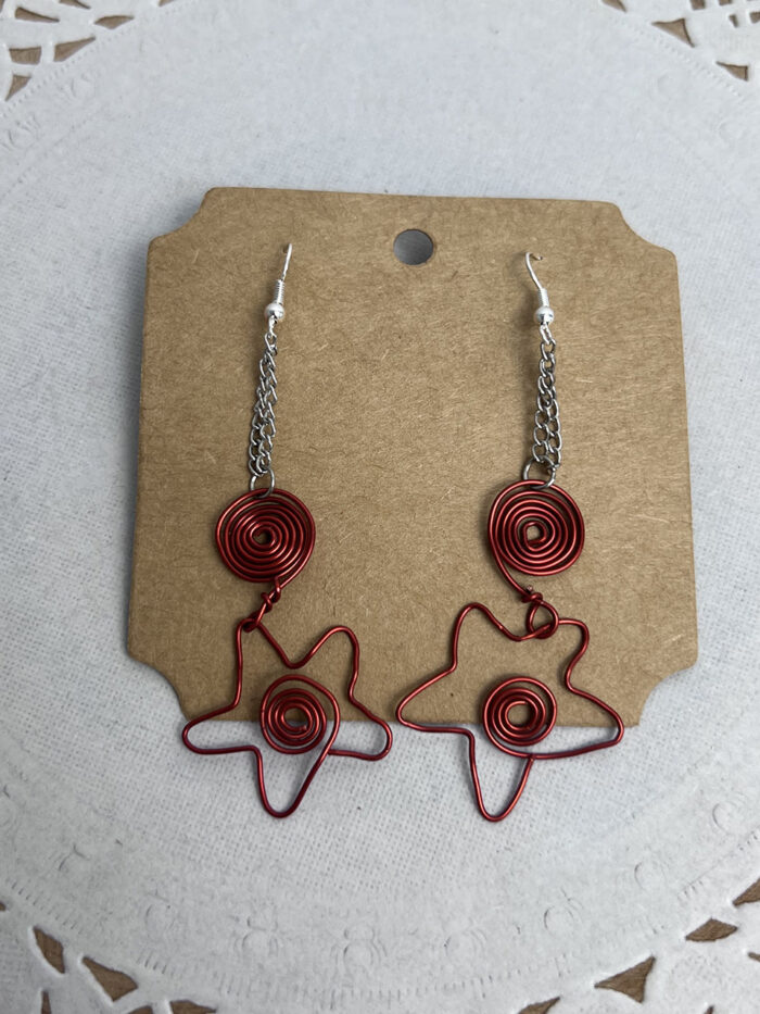 Boucles d'oreilles - Twisted Stars