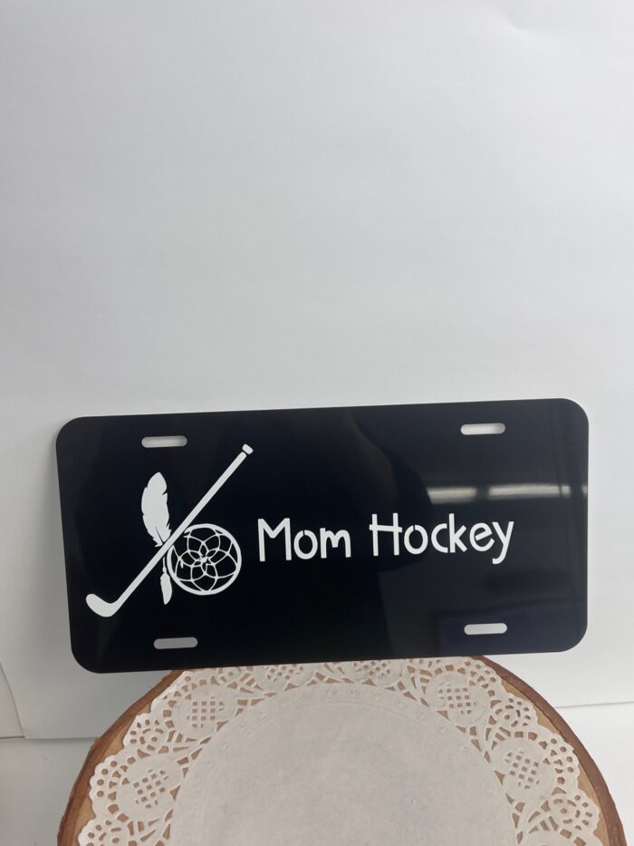 Plaque en métal pour la voiture ou décoration