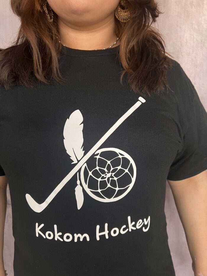 Tshirt, Hockey, noir, Kokom Hockey – Image 4