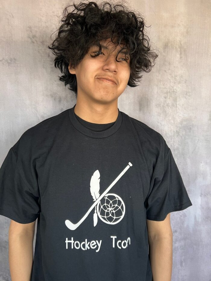 Tshirt, noir, Tcom Hockey – Image 3