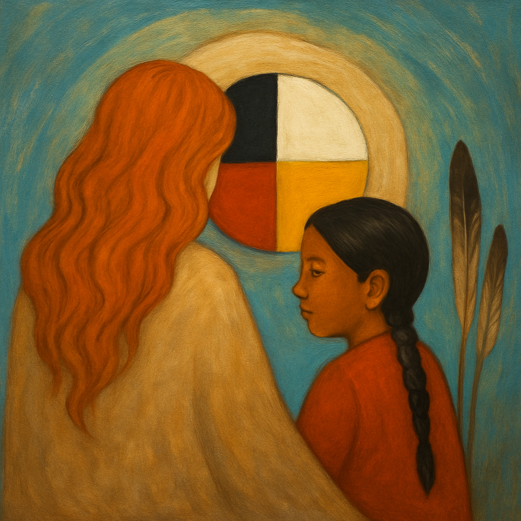 femme-enseignante-élèves-autochtones-anicinabe-lac-simon-quebec-abitibi-ecole-amikwiche-communauté-education-prof-adolescents-lettre-personnelle-pedagogie-relations